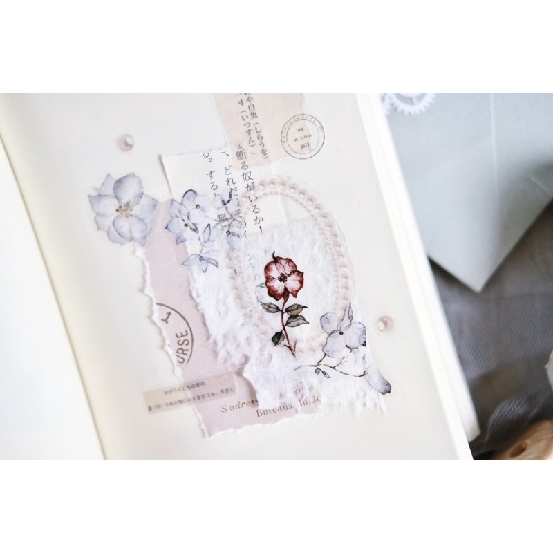 Freckles Tea Vol 1 chiết lẻ chu kỳ 77cm băng dán hình cuộn Spring Tale and Grass