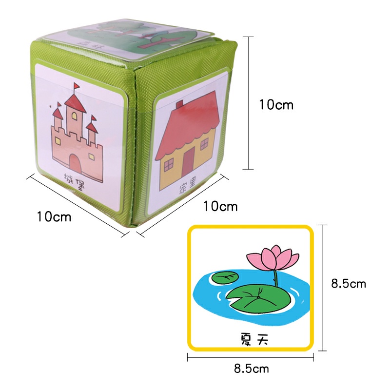 Xúc xắc gài thẻ - pocket dice - size 10cm