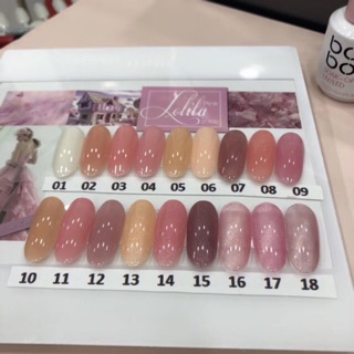 Sơn gel bobo thạch 18 màu lẻ siệu đặc