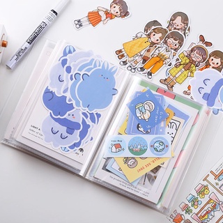 Album lưu trữ ảnh khổ A6 40 bìa trong suốt tiện dụng