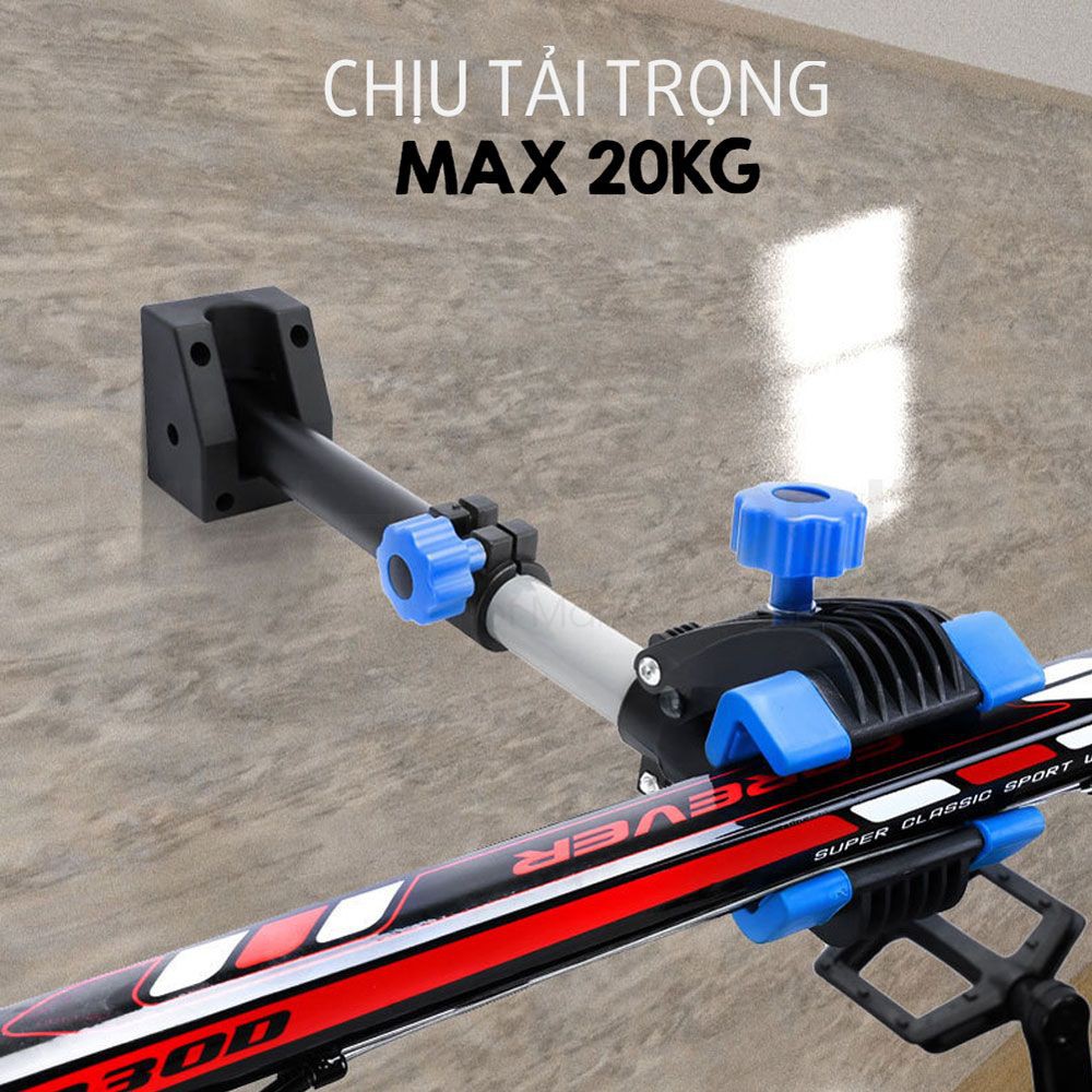 Giá Đỡ Xe Đạp Kẹp Xe Đạp Lên Tường Nhỏ Gọn Chắc Chắn Tiết Kiệm Không Gian Chống Trầy Xước Xe Đạp Tiện Dụng MLH