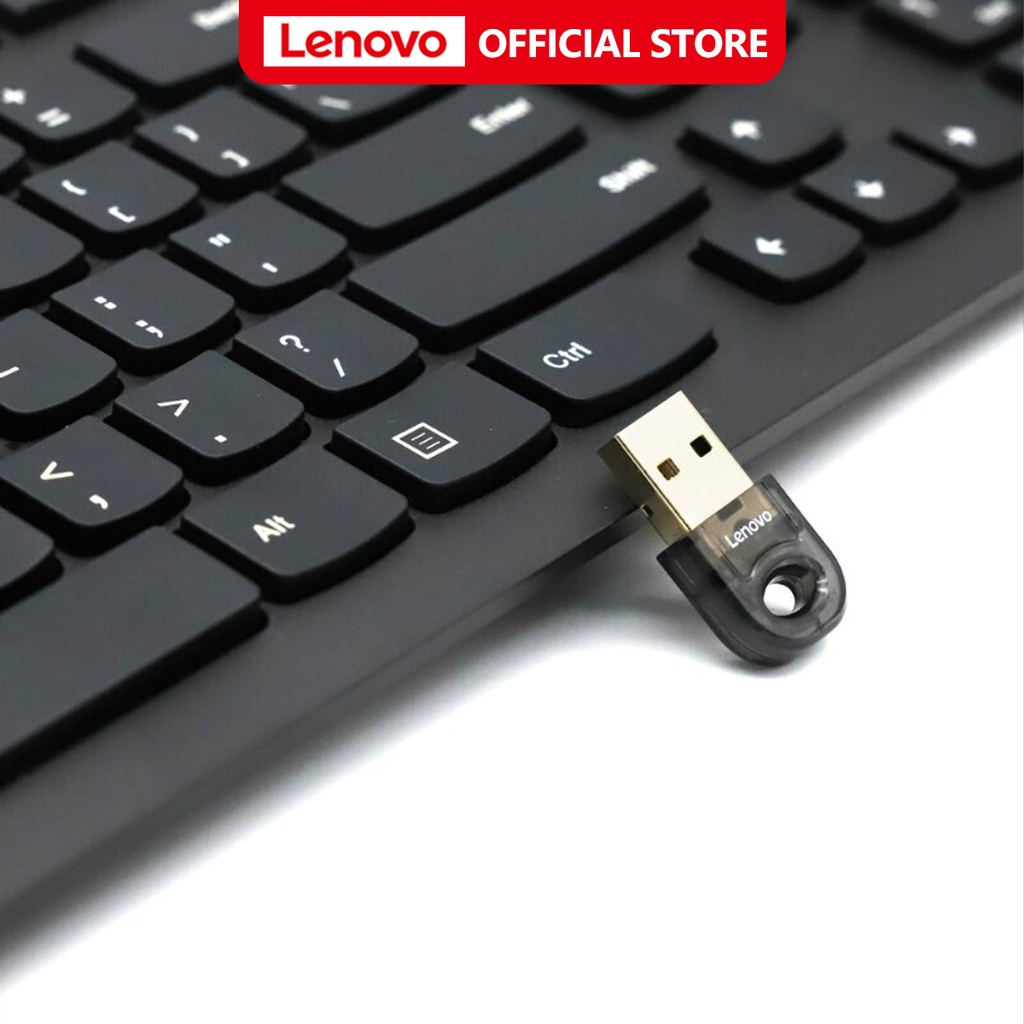 Đầu thu phát bluetooth 5.0 Lenovo LX1815 đầu USB cho đầu thu âm loa không dây máy tính laptop