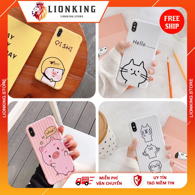 Ốp lưng iphone 6plus 6splus 7 plus 8plus X Xr XsM 11 12 13 Promax - PT-227 - LionKingStore