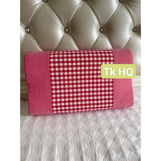 Gối cao su người lớn(Nhiều màu được chọn)- Kích thước 30cmx50cmx9cm Gối chống ngáy ngủ