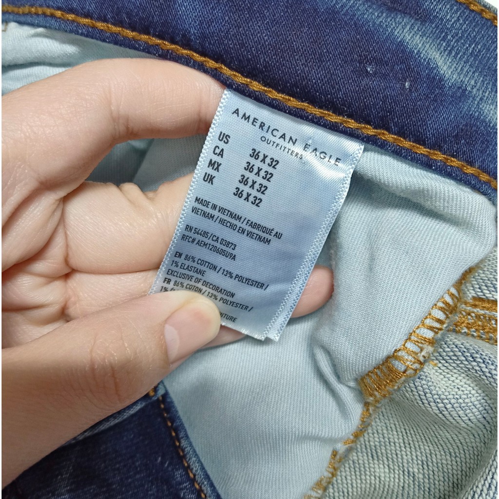 Quần jeans nam American Eagle dư xịn