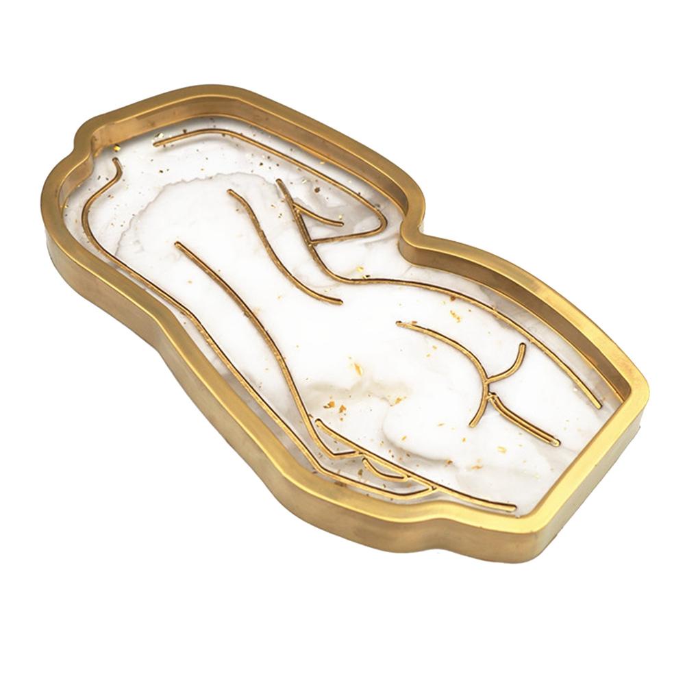 Lloyd Đĩa Mô Hình Cơ Thể Cô Gái Bằng Resin Epoxy Thủ Công DIY Trang Trí Nhà Cửa