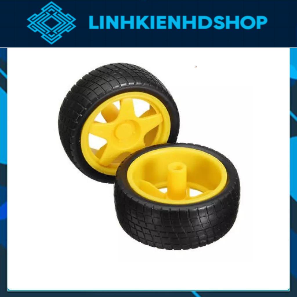 Bánh Xe Robot V1 Màu Vàng