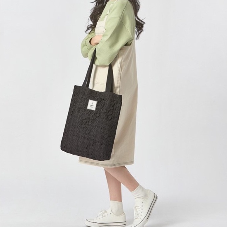 Túi ren đeo vai thời trang Addedit Lace Janet Eco Bag