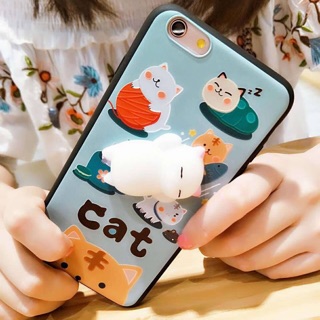 Ốp điện thoại kèm thú nhún siêu cute