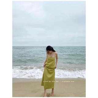 ĐẦM SUÔNG 2 DÂY LINEN