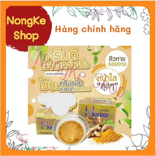 Kem nghệ Herbal Thái Lan [Hàng xách tay]