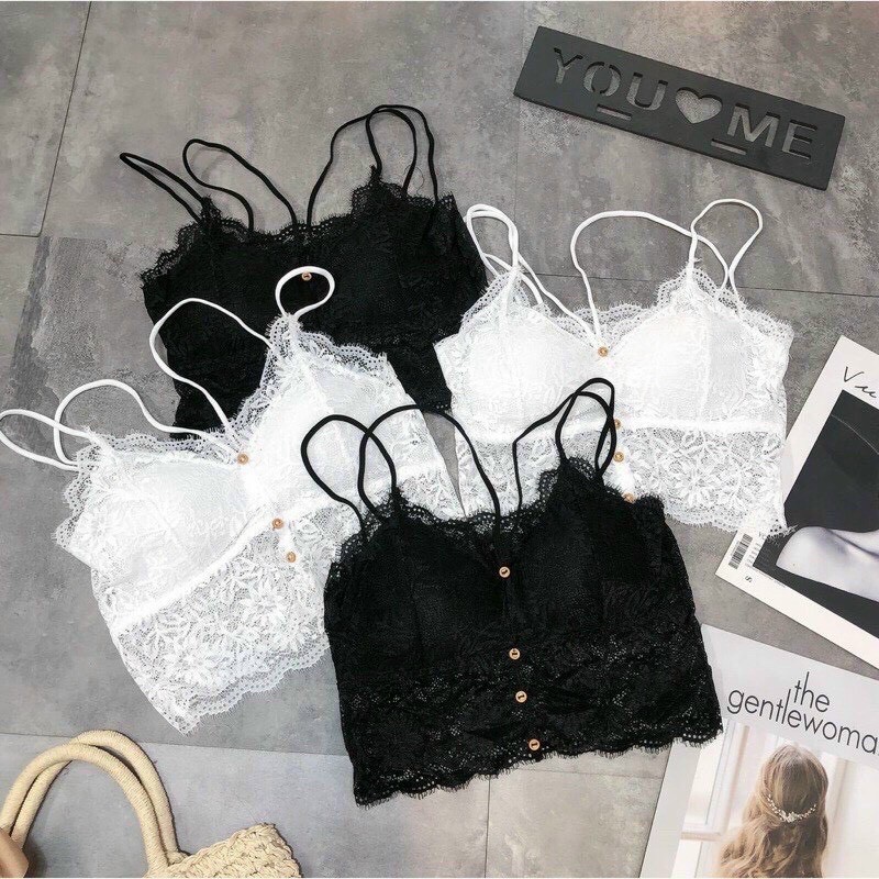 Áo bra ren đan chéo