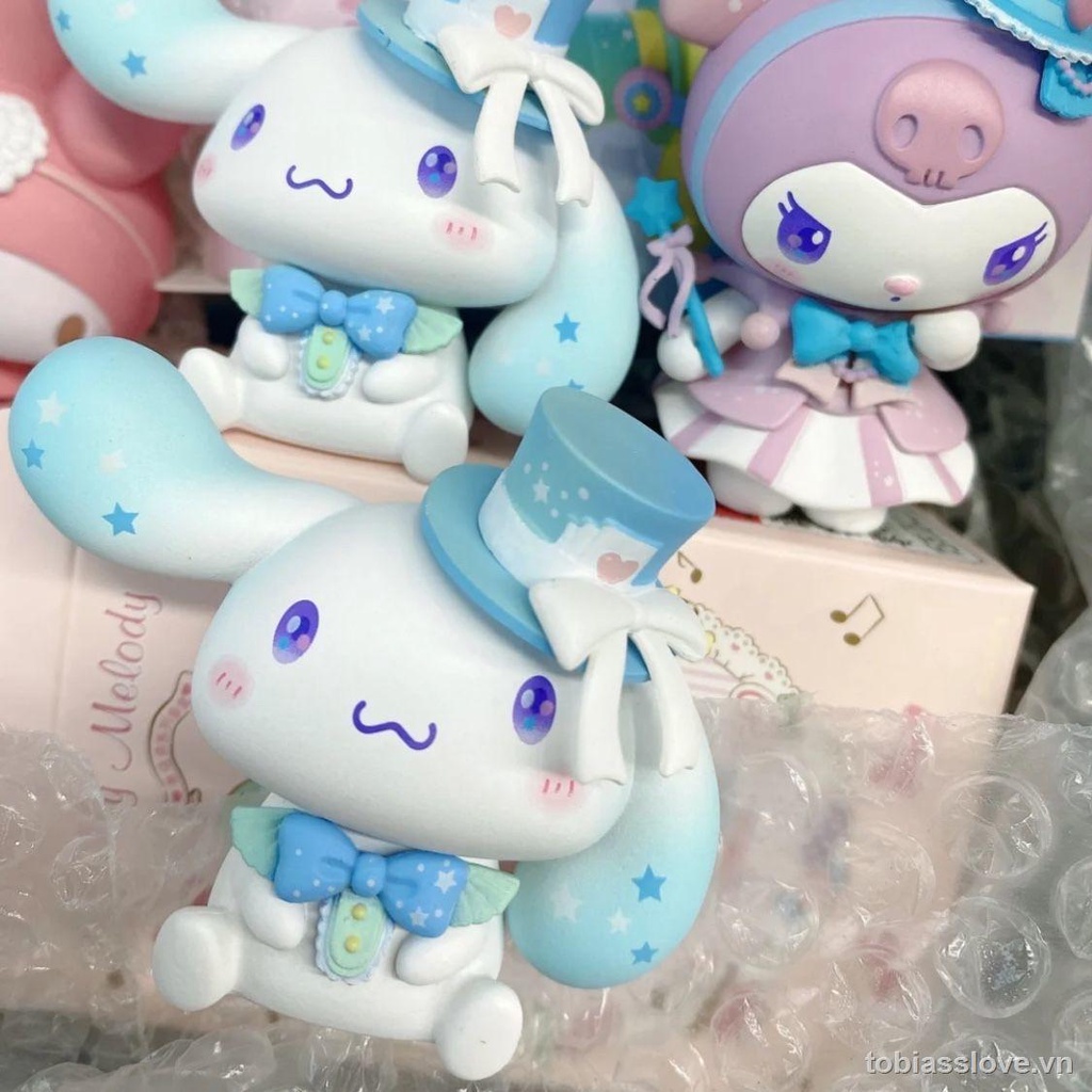 Sanrio Đồ Chơi Búp Bê Melody Cầm Tay Để Bàn Trang Trí Tiệc Trà / Quà Tặng Cho Bé Gái