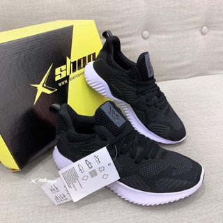 Giày thể thao Alphabounce beyond đen trắng nam nữ