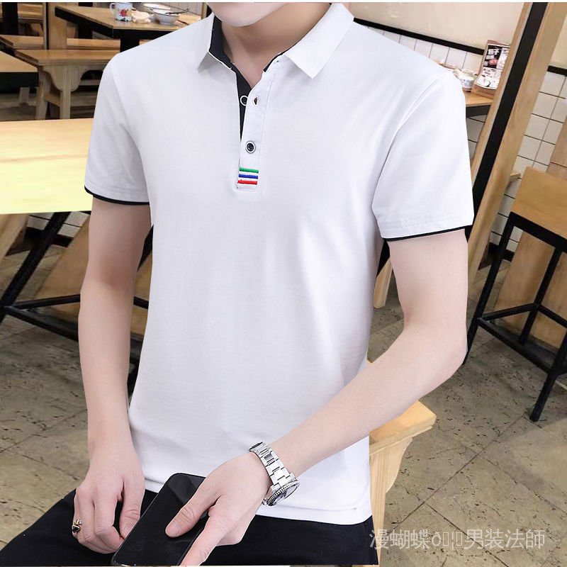 Áo Thun Cotton Ngắn Tay Dáng Ôm Thời Trang Mùa Hè Cho Nam J3Kx | BigBuy360 - bigbuy360.vn