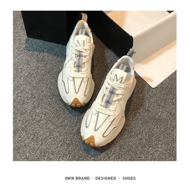 Giày Thể Thao Trắng Đế Cao Su Thời Trang Mùa Xuân 2022