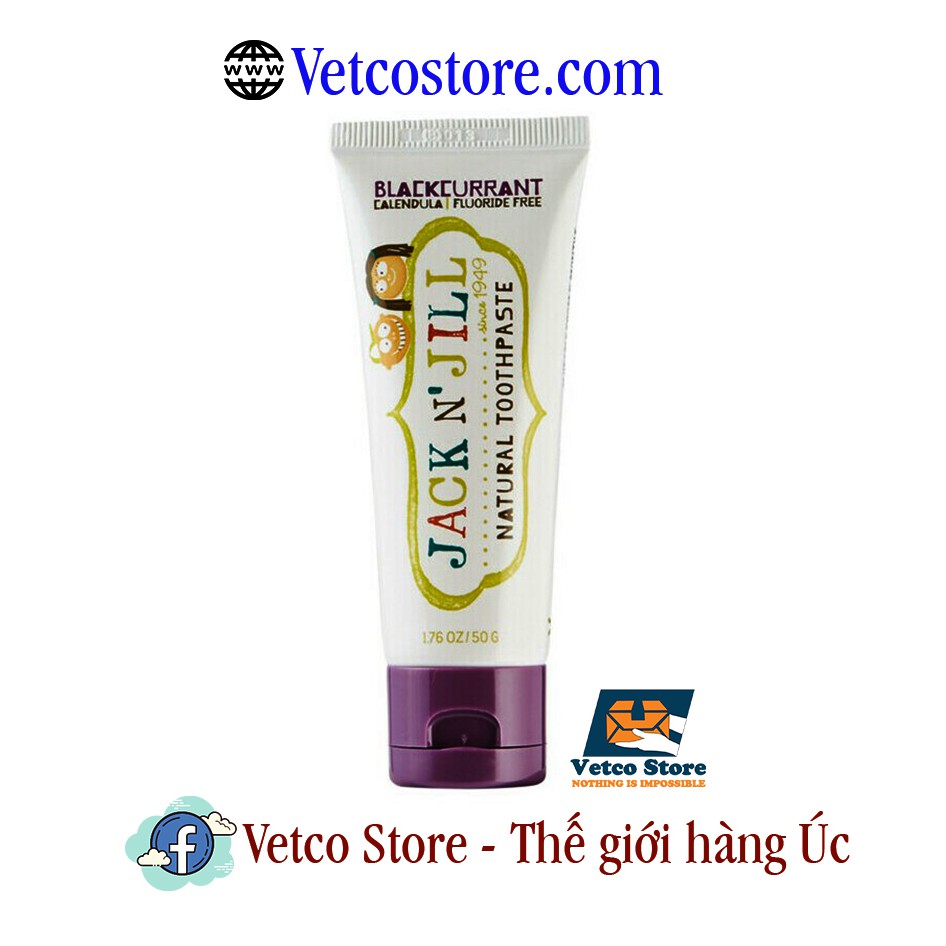 Kem đánh răng em bé Jack & Jill