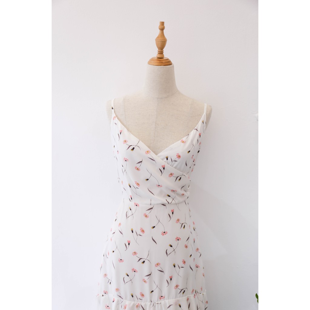 HEYBEE Đầm voan hoa 2 dây Rylee HT556 | BigBuy360 - bigbuy360.vn