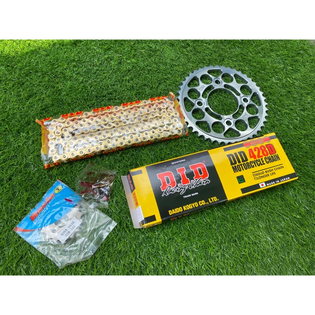 Bộ nhông sên dĩa nhôm 7075 Honda Sonic Winner