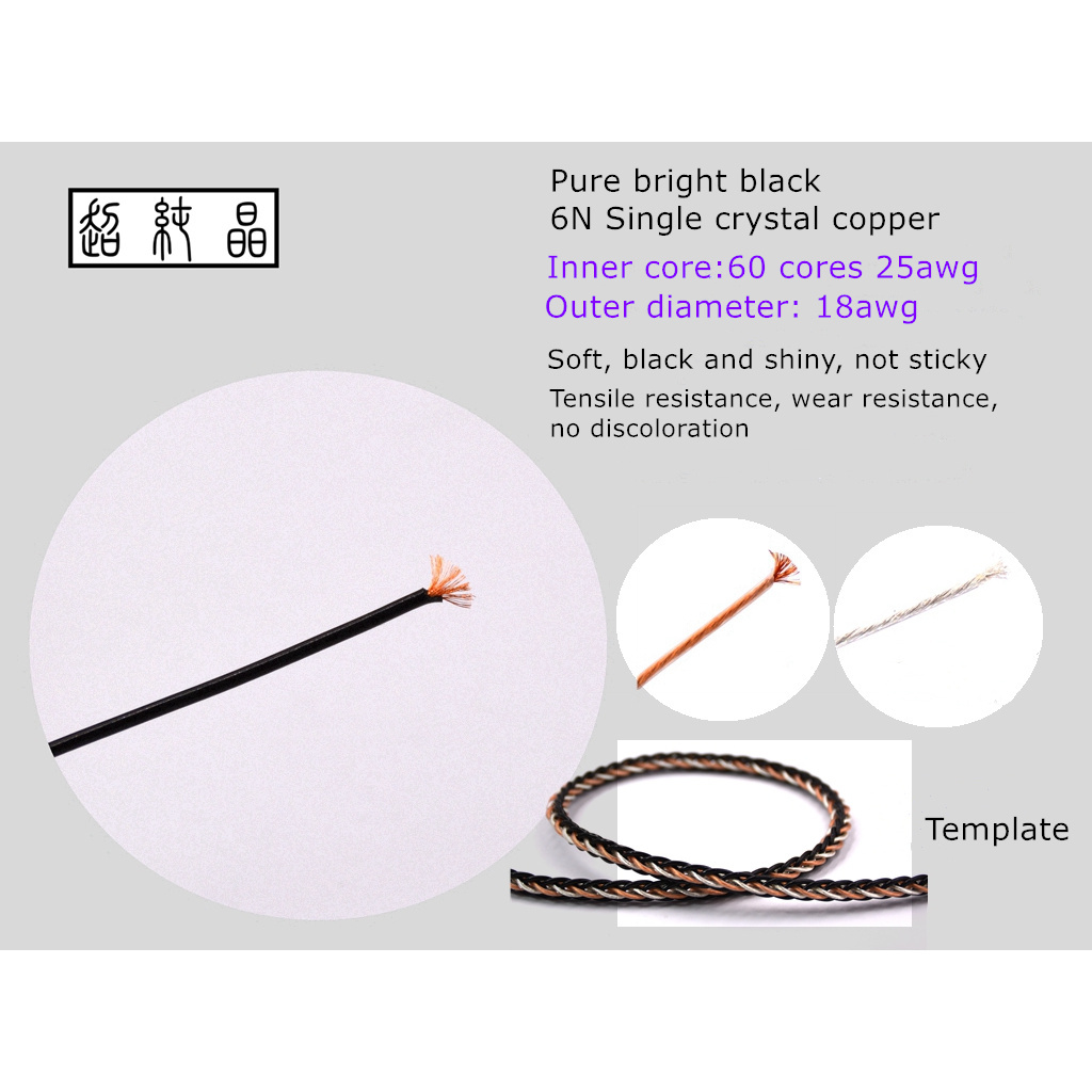 Dây Cáp Nối Dài 1m 6n 1.0mm 18awg Cho Tai Nghe