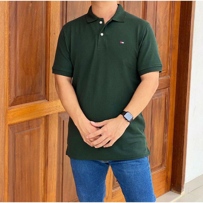 Tommy Hilfiger Áo Thun Polo Thời Trang Năng Động