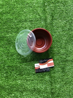 50 Tô Nhựa Tròn Đen - Đỏ 500ml - Hộp Nhựa Đựng Thức Ăn - Nhựa Đồng Nai