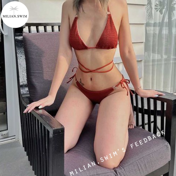 bikini dây len - đồ bơi hai mảnh- 𝐀𝐑𝐌𝐀𝐍𝐈 𝐁𝐚𝐲 𝐨𝐟 𝐚𝐧𝐠𝐞𝐥𝐬
