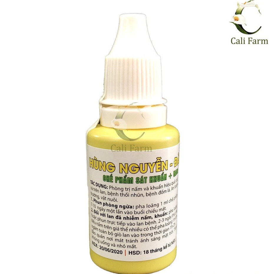 Nano Bạc Hùng Nguyễn chai 20ml Đặc Trị Nấm Khuẩn