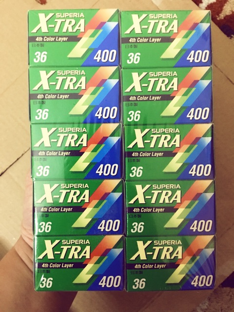 Film máy ảnh Fuji Xtra 400 date 2024 / outdate - GippyFilm - Tiệm tạp hóa Gippy