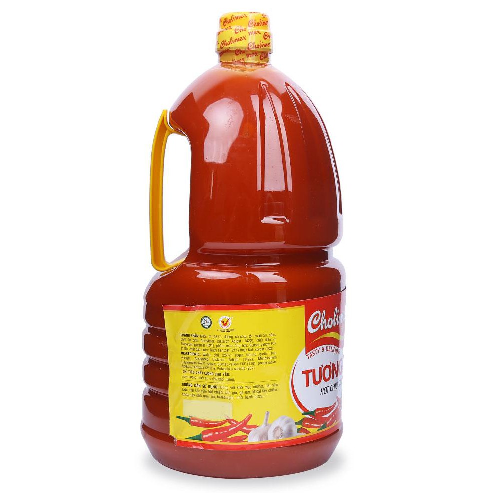 Tương Ớt Cholimex Chai PET 2.1 KG