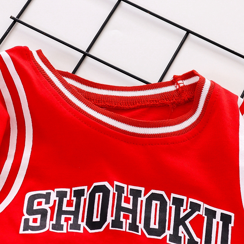 Bộ Đồ Thể Thao 2 Món Áo Tay Ngắn Phối Quần Short Thời Trang Mùa Hè Cho Bé 2021