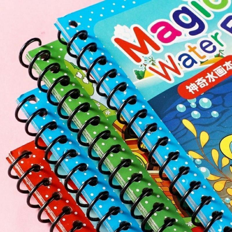 Tranh Tô Màu Nước Ma Thuật, Tập Tô Thần Kỳ Tự  Xóa,  Tái Sử Dụng