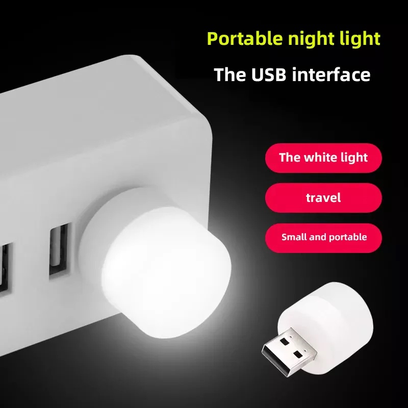 Đèn Led Đọc Sách Usb Di Động Bảo Vệ Mắt Có Cổng Usb 5V Tiết Kiệm Năng Lượng 1W Cắm Và Vui Chơi Cho Điện Thoại Di Động