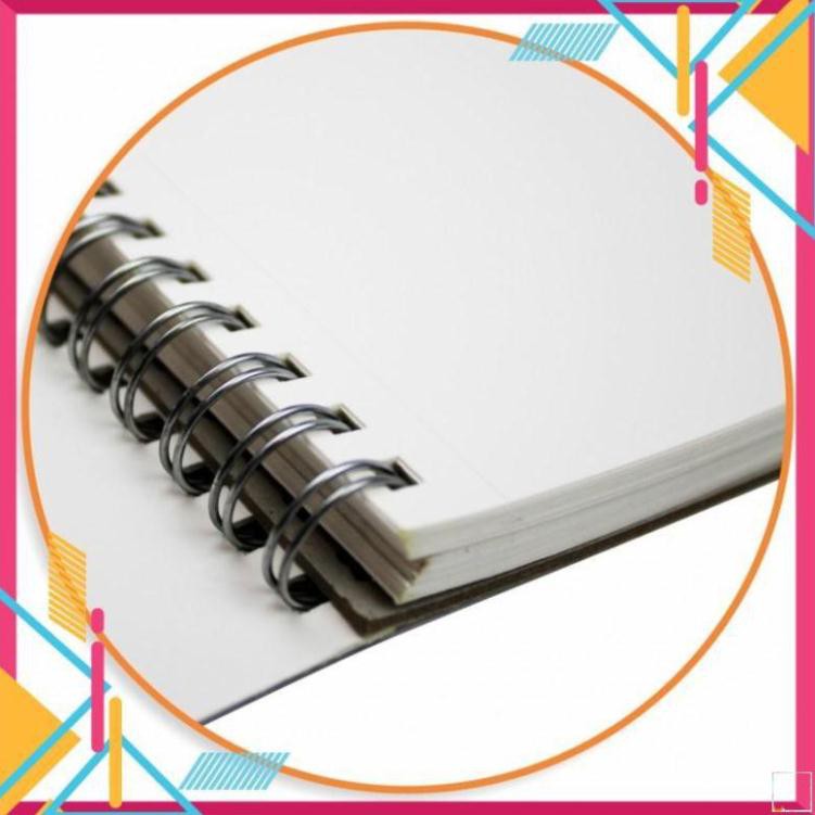 Sổ vẽ KLONG A4+ cao cấp lò xo kép xé 250GSM 25 tờ ms 777