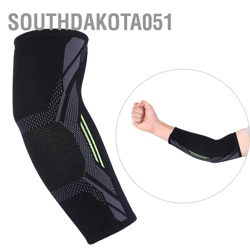 Băng Bảo Vệ Khuỷu Tay Cùi Chỏ Tập Gym Chơi Thể Thao Nẹp Cánh Tay Màu Đen Unisex Southdakota051