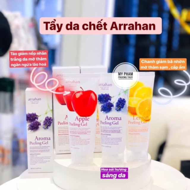 Gel Tẩy Da Chết Hoa Quả Arahan( mặt)