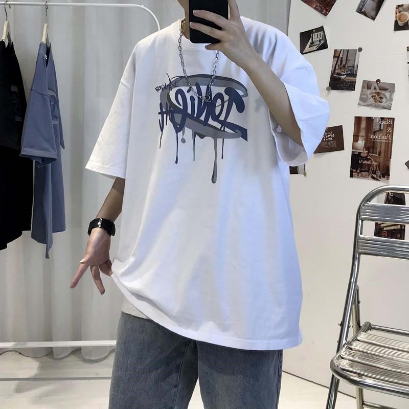 Áo Thun Tay Lỡ Unisex Basic Form Rộng Oversized ATT14