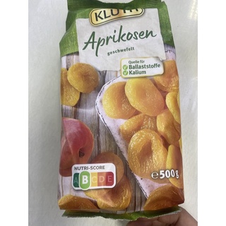 Mơ sấy dẻo KLUTH  Aprikosen (500g)