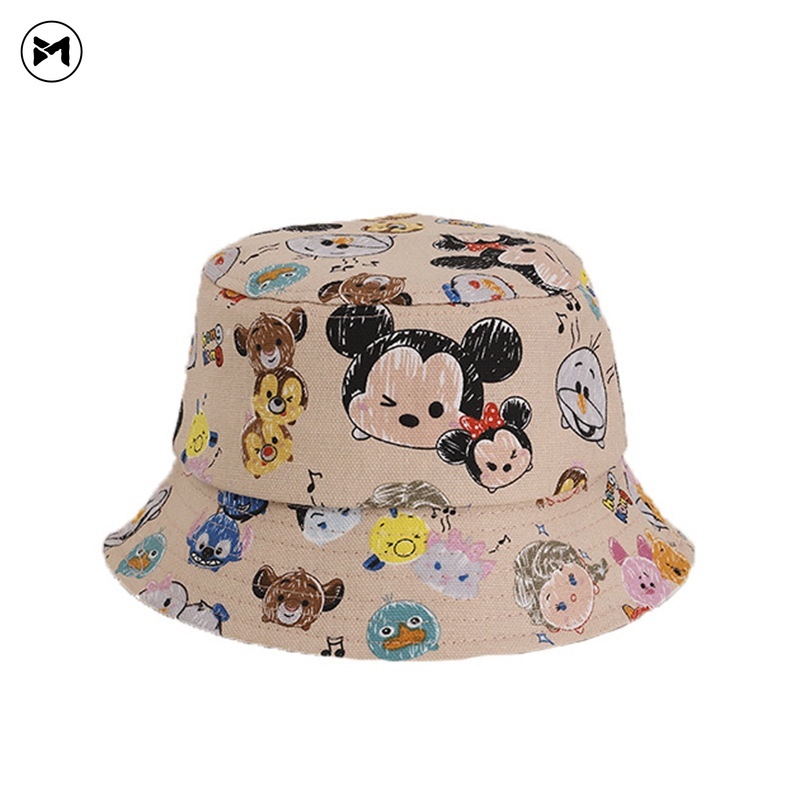 Nón Tai Bèo In Họa Tiết Hoạt Hình Dễ Thương Cho Bé 2-4 Tuổi