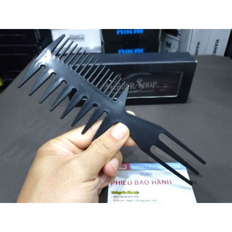 Lược Tạo Kiểu Afro Pick, Lược Chải Tạo Kiểu Tóc Cho Nam.(Ảnh thật)