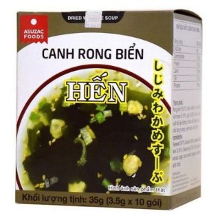 Canh rong biển hến asuzac