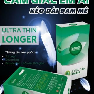 Bao cao su trơn+mỏng tâm thiện chí ( hộp 12cái )