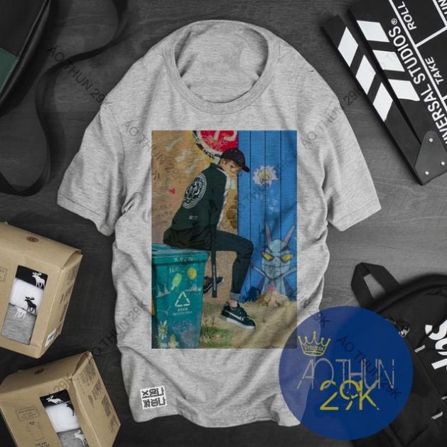 ALBUM 233 - ÁO THUN STREET STYLE 2019 XÁM NGẦU