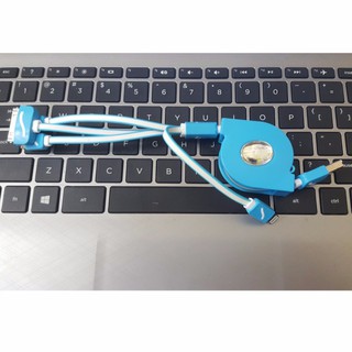Cáp sạc dây rút đa năng 4 đầu  [ BÁN SỈ ]
