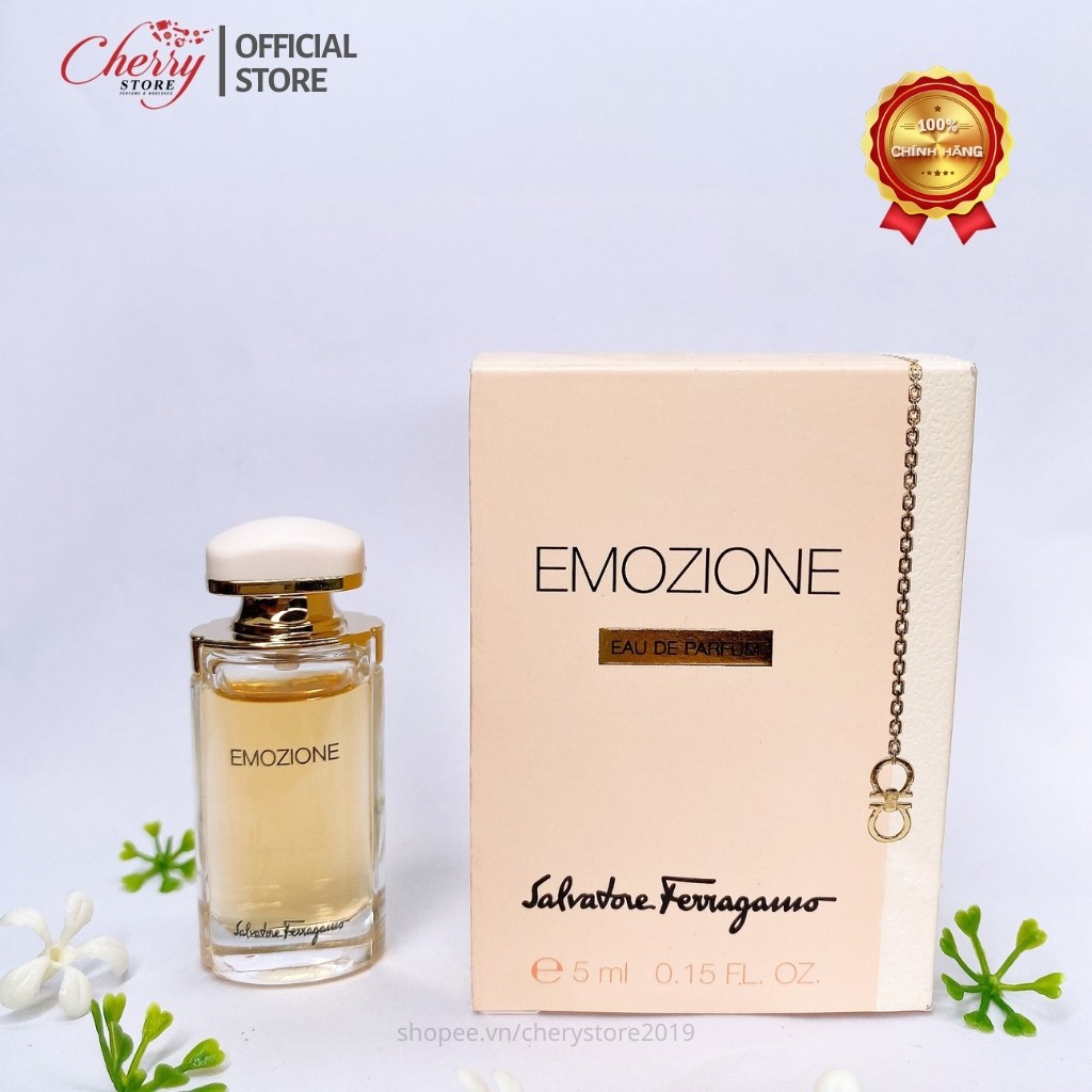 Nước hoa mini SALVATORE FERRAGAMO Emozione 5ml mùi hương nữ tính quý phái