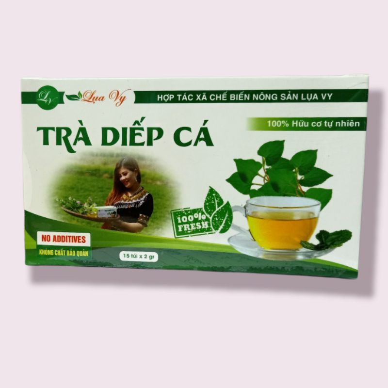 Trà diếp cá Lụa Vy ( Tea 18 túi lọc)