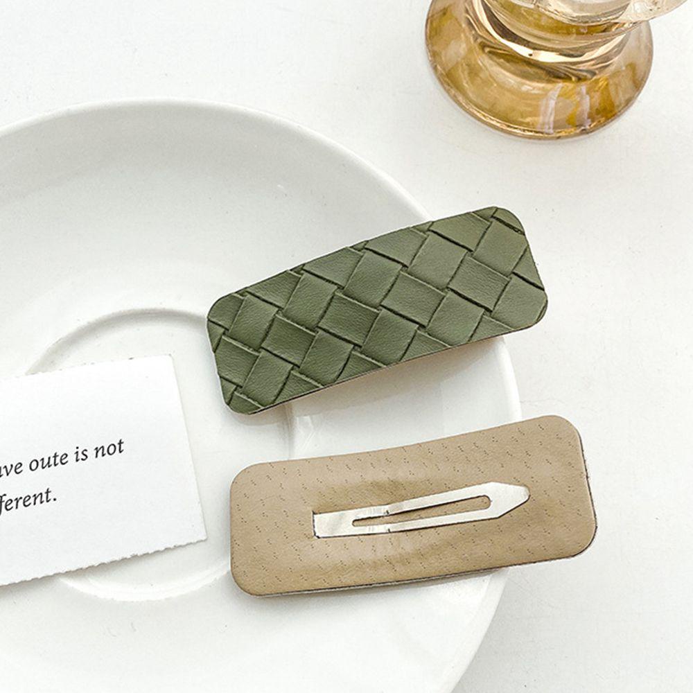 Kẹp Tóc Bện Bằng Hợp Kim Phong Cách Hàn Quốc Ngọt Ngào