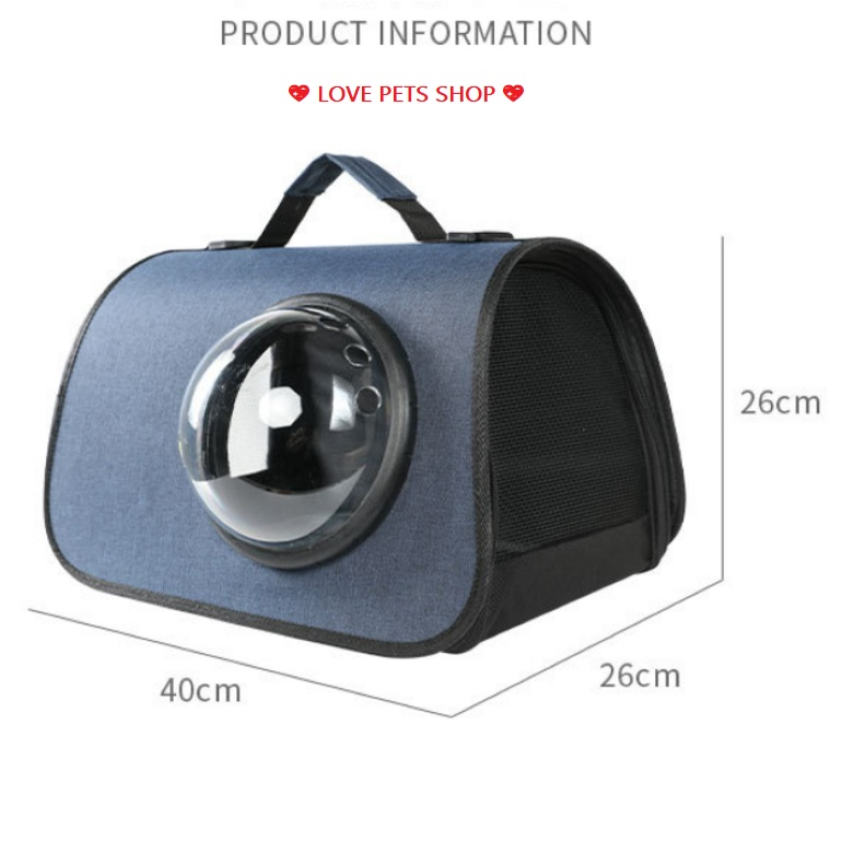 TÚI VẬN CHUYỂN CHÓ MÈO PHI HÀNH GIA - LOVE PETS SHOP