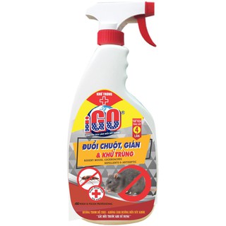 BÌNH XỊT ĐUỔI CHUỘT & GIÁN - 600g