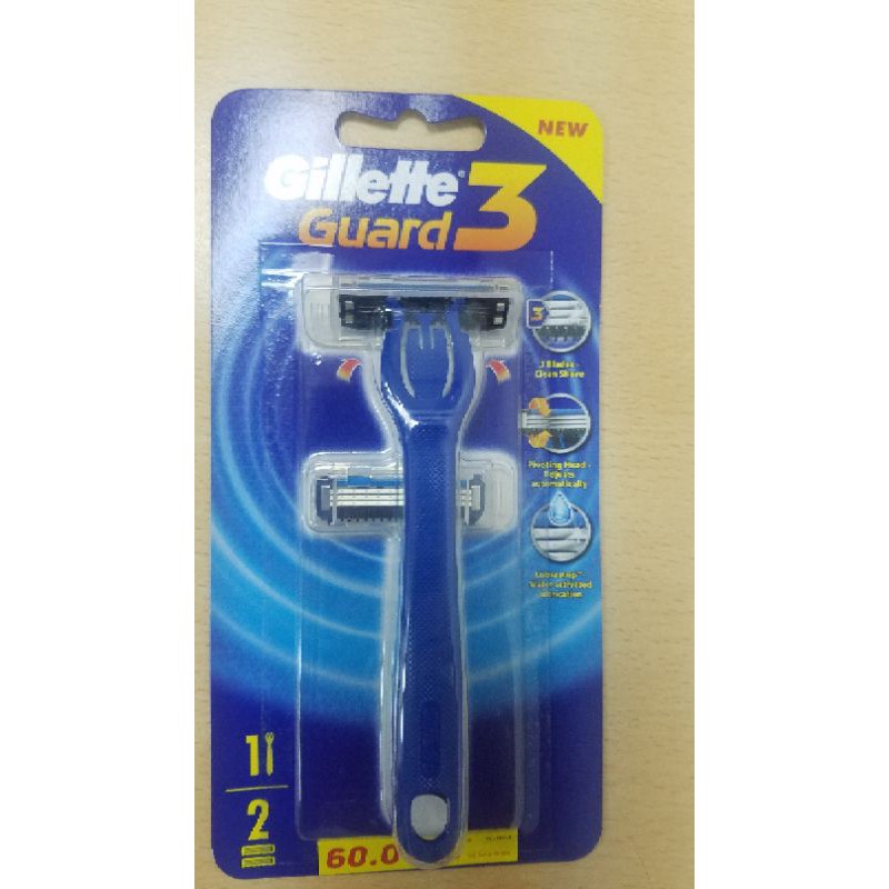 Bộ 1 Can Dao Va 2 Lưỡi Dao Cạo Gillette Guard Bach Hoa Xanh